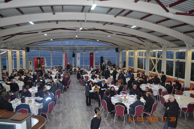 Kaymakamımız İftar Programında Şehit Aileleri ve Gazilerimiz İle Depremzede Aileleri Misafir Etti.