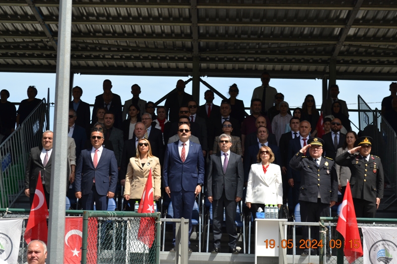 19 Mayıs Atatürk’ü Anma, Gençlik ve Spor Bayramı Coşkuyla Kutlandı.